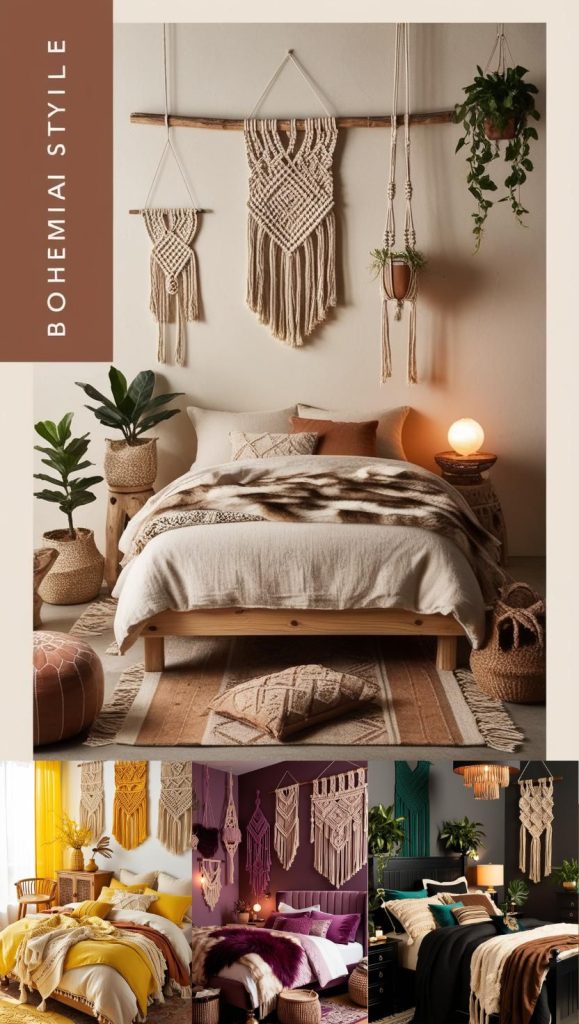 Discover 10 fabulous boho bedroom ideas by color.